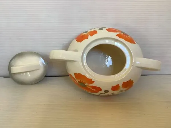 Illustration numéro 3 du produit Sucrier fleurs Art déco