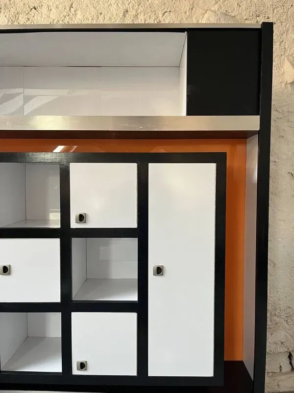 Illustration numéro 3 du produit Ensemble meubles de salon atypique des  Années 80