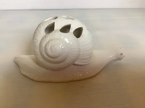 Illustration numéro 3 du produit Pique fleurs escargot céramique Italy