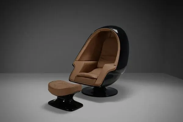 Illustration numéro 3 du produit Fauteuil stéréo original Lee West « Alpha », États-Unis, 1968