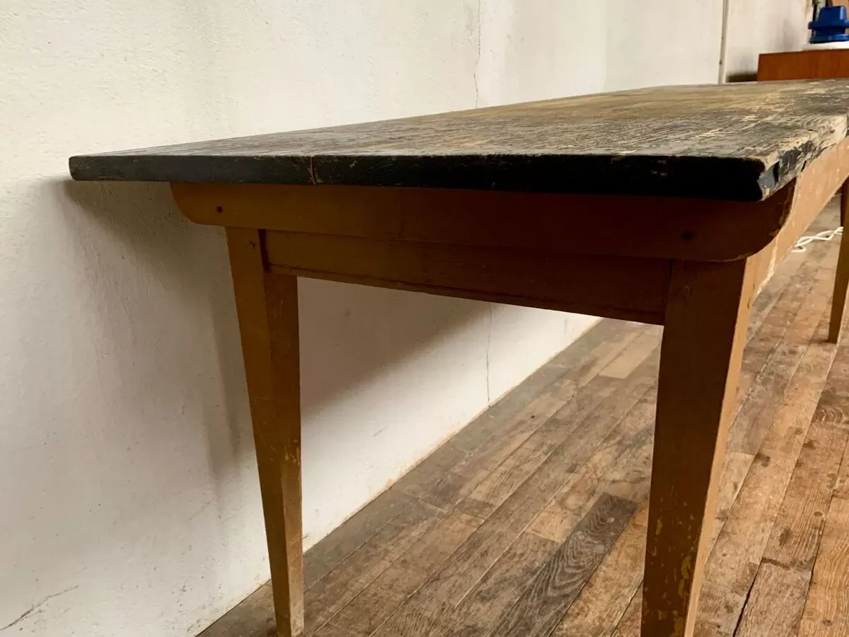 Illustration numéro 3 du produit Table de ferme bistrot