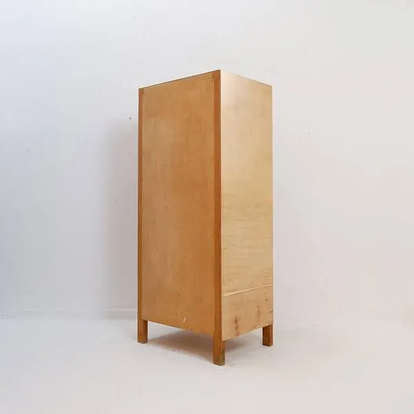 Illustration numéro 3 du produit Classeur industriel vintage à 5 tiroirs