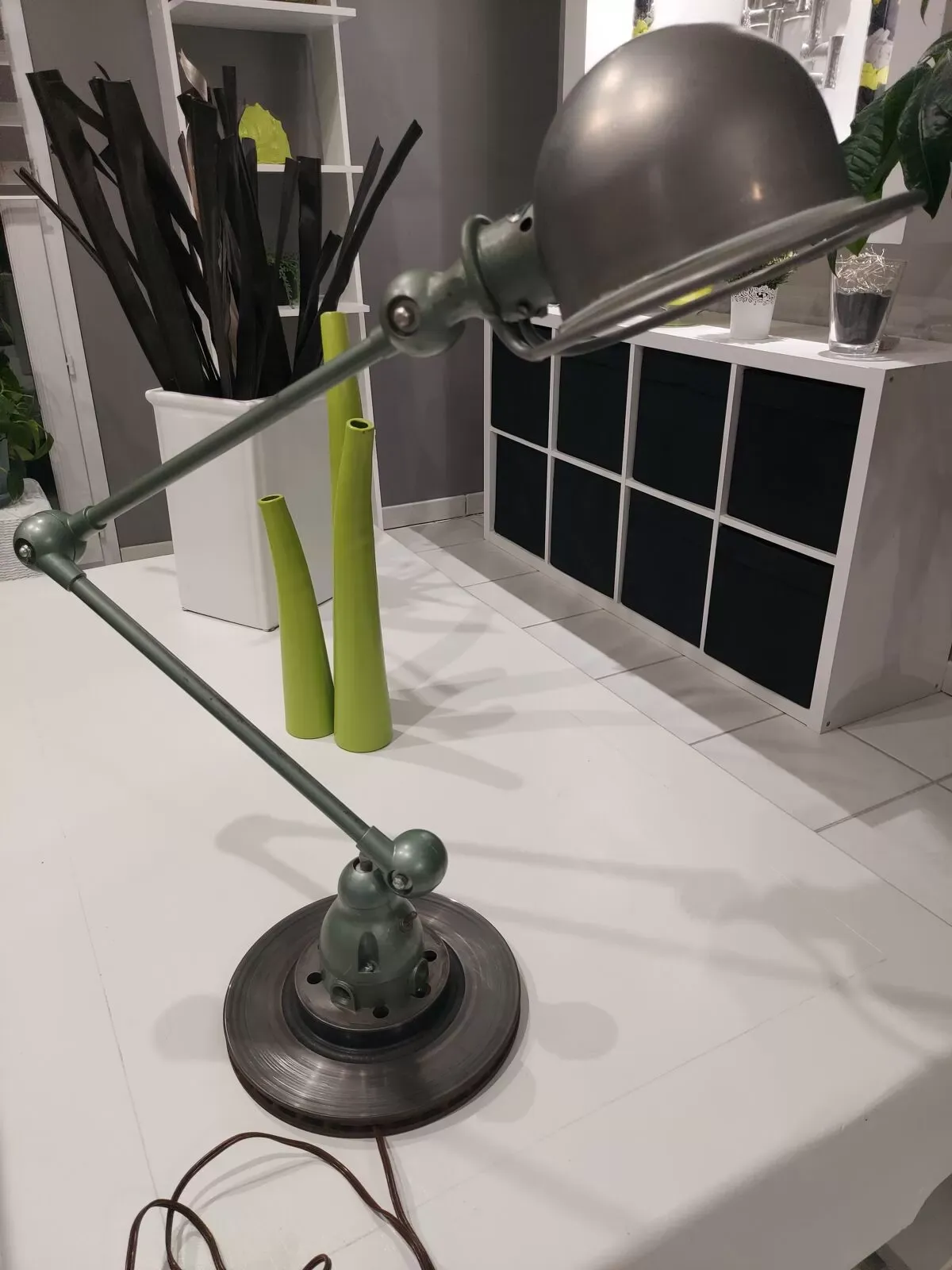 Illustration numéro 3 du produit Lampe industrielle de Jean Louis Domecq  pour Jielde vintage années 1950