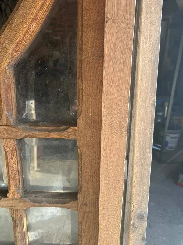 Illustration numéro 3 du produit Porte en chêne Art déco