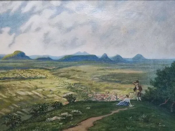 Illustration numéro 3 du produit Peinture à l'huile - paysage