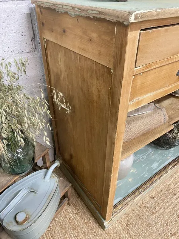 Illustration numéro 3 du produit Buffet, meuble de métier à portes coulissantes