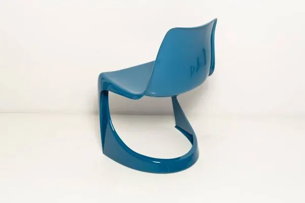 Illustration numéro 3 du produit Chaise Cado bleu mer de milieu du siècle, Steen Østergaard, Europe, années 1960