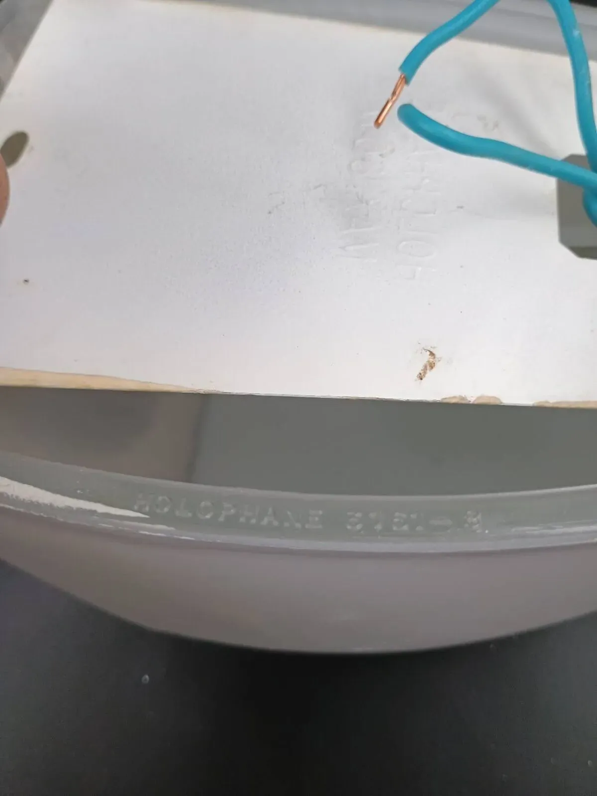 Illustration numéro 3 du produit Lot de 4 Appliques  Holophane AMV. 2 Made in France Loft industriel