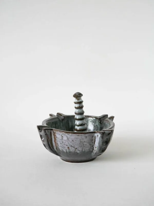 Illustration numéro 3 du produit Mortier avec pilon en céramique, design, Allemagne, 1970