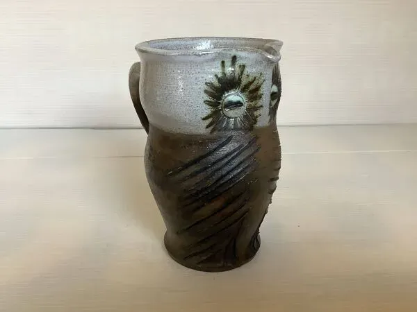 Illustration numéro 3 du produit Petit pichet hibou chouette céramique