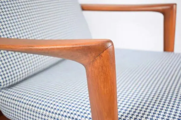 Illustration numéro 3 du produit Fauteuil scandinave original Stefan, entièrement restauré, icône.