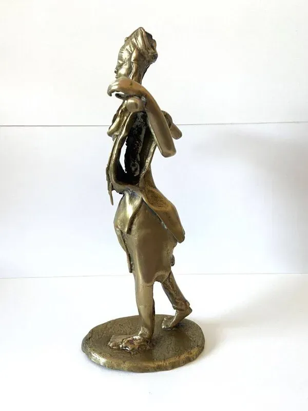 Illustration numéro 3 du produit Ancienne Statuette Sujet Figurine Art Africain Ethnie Mossi Bobo Burkina