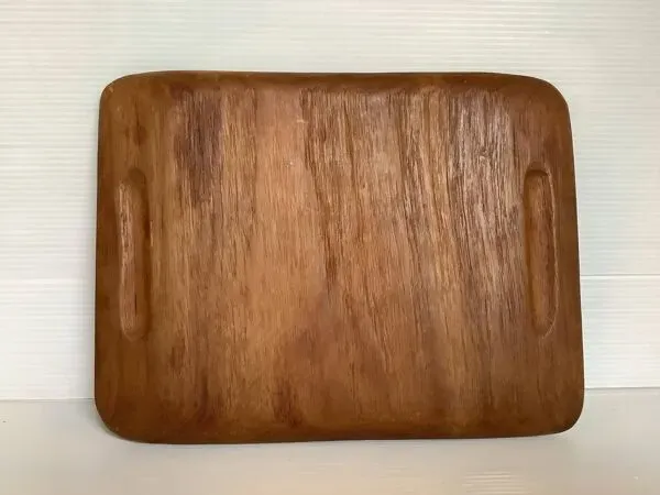 Illustration numéro 3 du produit Petit plateau teck bois