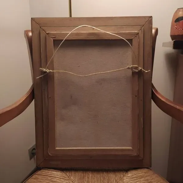 Illustration numéro 3 du produit huile sur toile orientaliste signée Lakroune