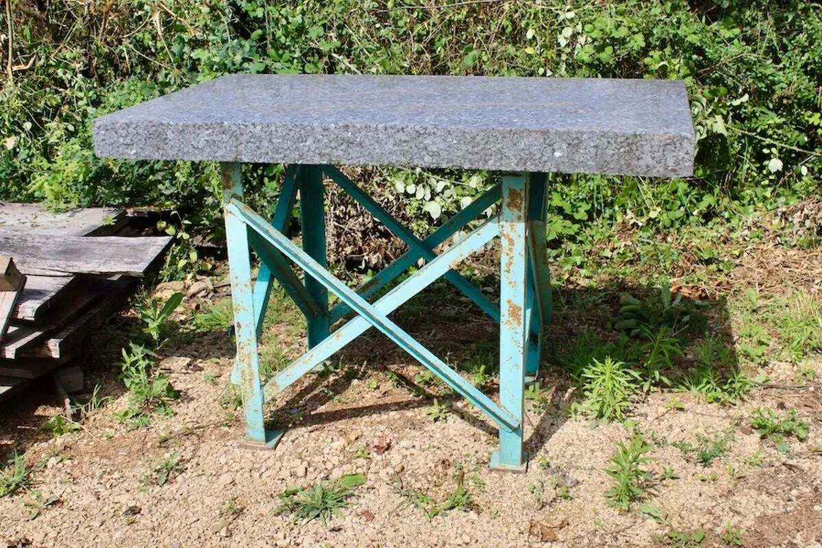 Illustration numéro 3 du produit Table de métrologie dessus granit