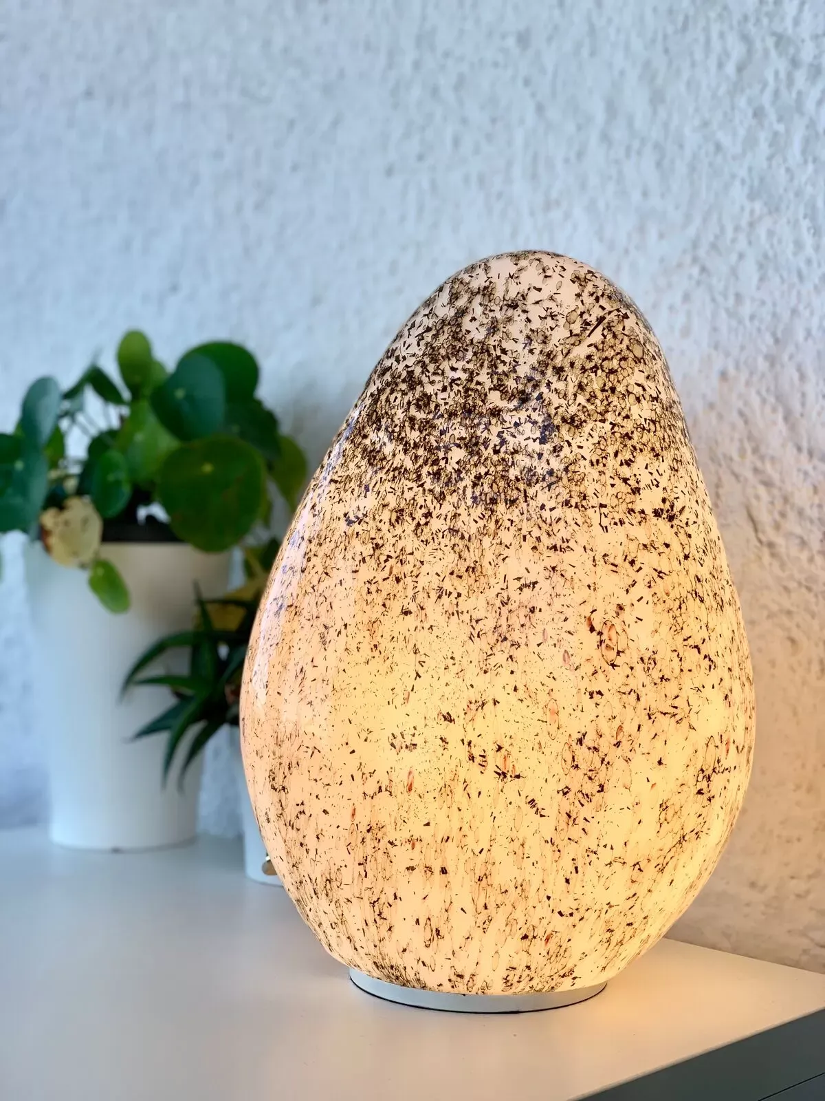 Illustration numéro 3 du produit Lampe en verre de Murano Soufflé de La Murrina, années 70