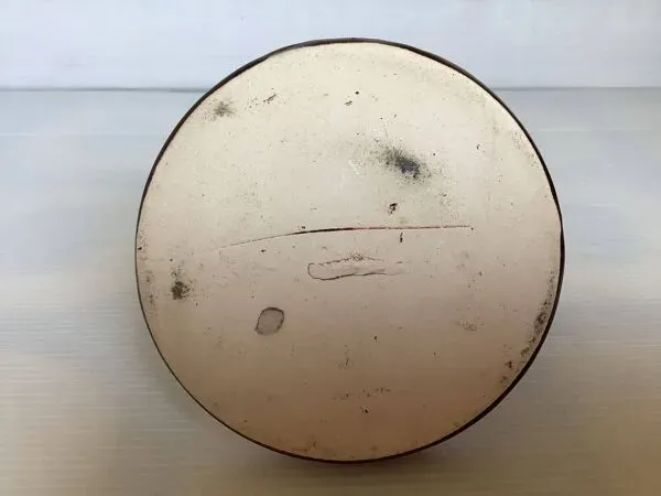 Illustration numéro 3 du produit Bougeoir en céramique marron ocre