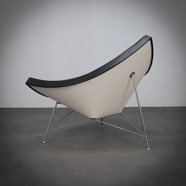 Illustration numéro 3 du produit Fauteuil  en cuir Coconut par George Nelson pour Vitra, 1955