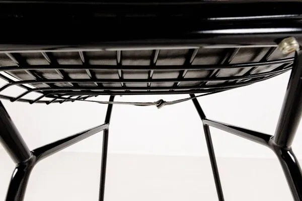 Illustration numéro 3 du produit Ensemble de 4 tabourets de bar par Harry Bertoia pour Knoll, 1980