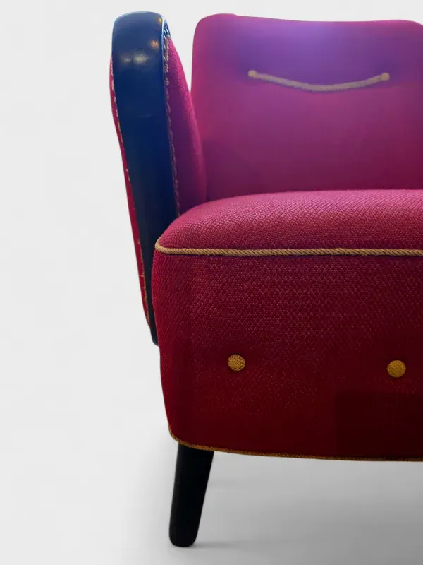 Illustration numéro 3 du produit Fauteuil club Suisse Circa 1940–1950