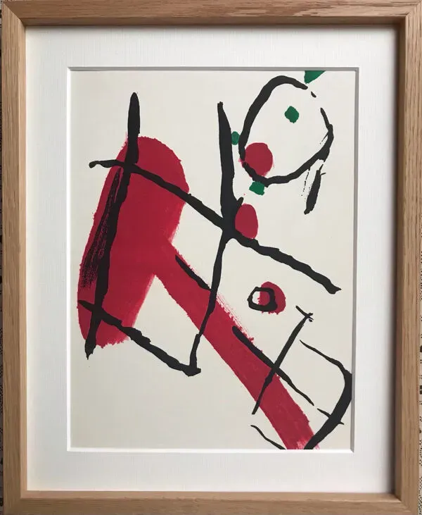Illustration numéro 3 du produit Pierre tal coat.composition,1966.lithographie originale