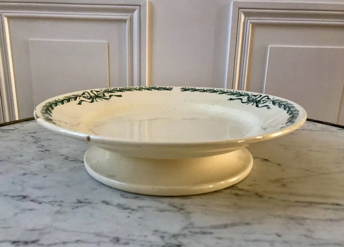 Illustration numéro 3 du produit compotier en Terre de Fer Longchamp Belleville début XXème