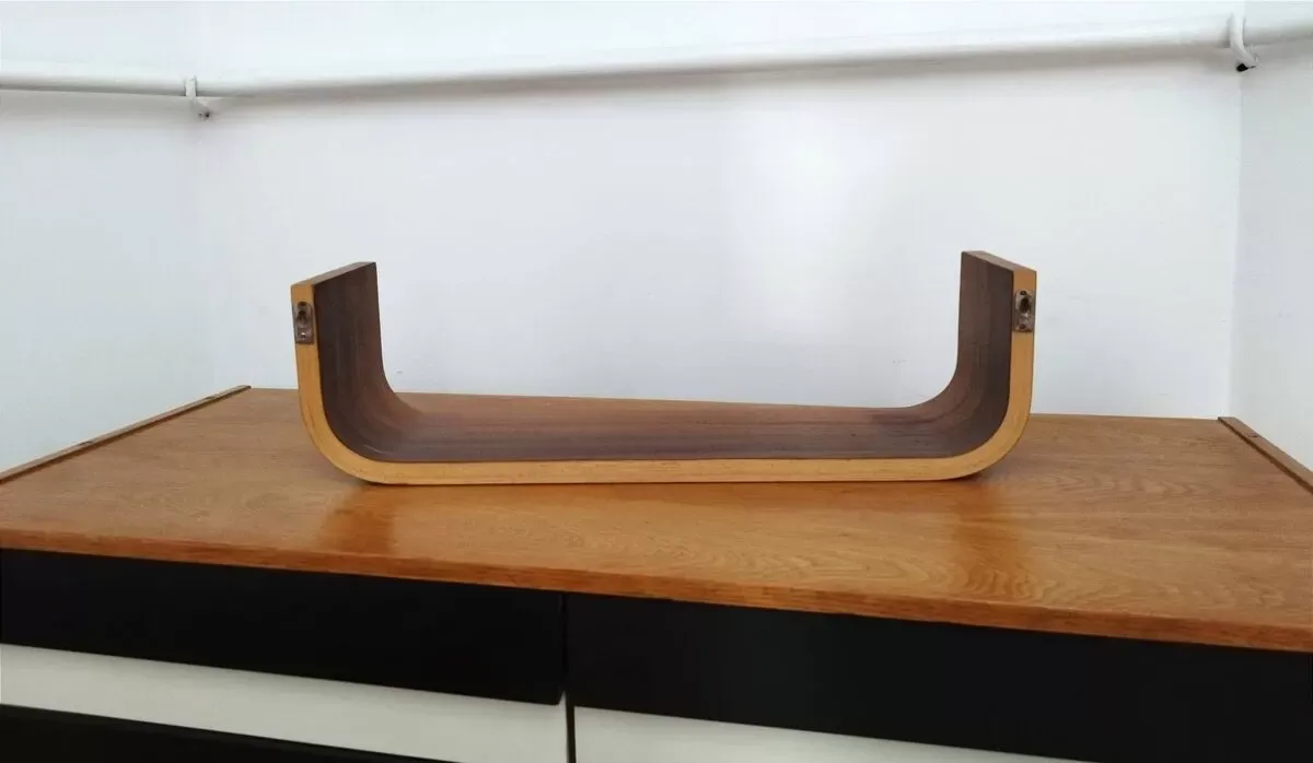 Illustration numéro 3 du produit Étagères Décoratives tchèques attribuées à Ludvik Volak  1960s, Set de 3