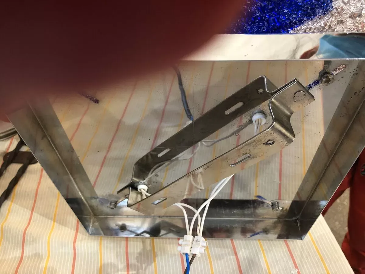 Illustration numéro 3 du produit Paire d’appliques Murano