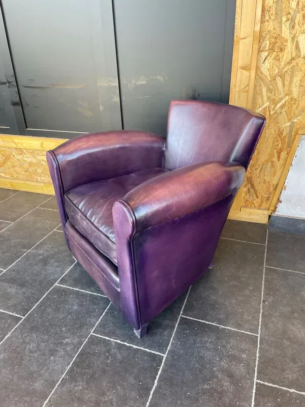 Illustration numéro 3 du produit Fauteuil club modèle grand parisien