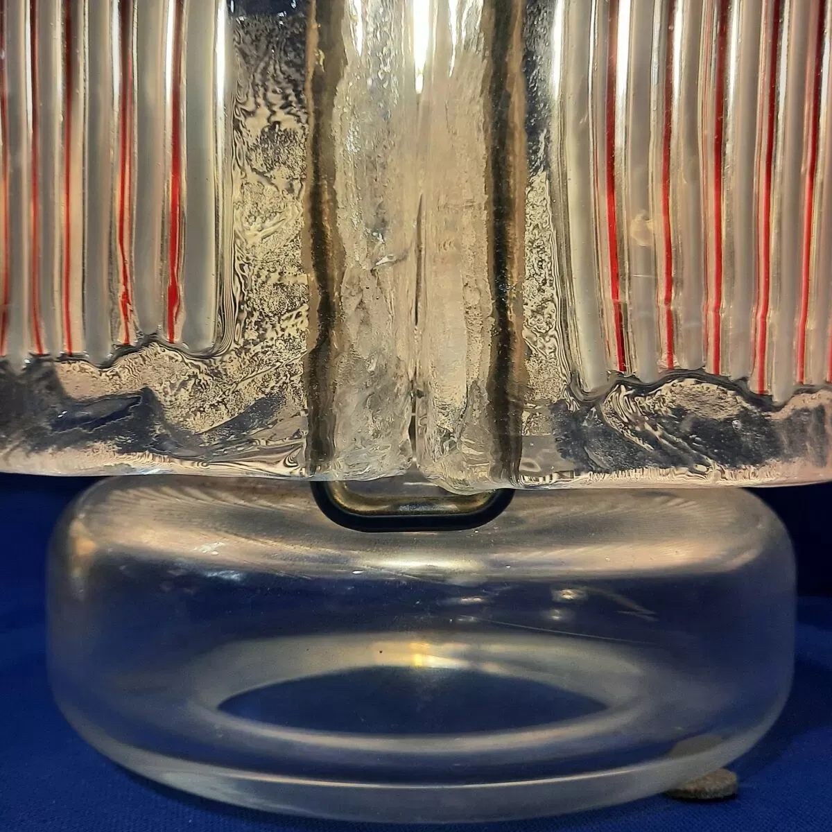 Illustration numéro 3 du produit Lampe de table Fratelli Toso 1960's Murano