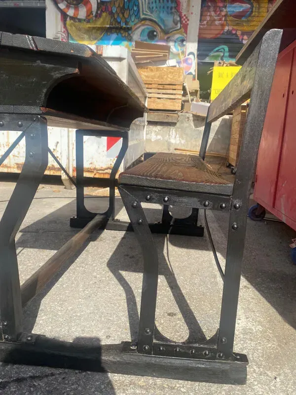 Illustration numéro 3 du produit Bureau d’écolier primaire rétro 1900