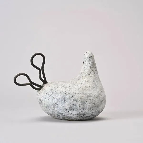 Illustration numéro 3 du produit Oiseau blanc par Gérald Olivier, Suisse vers 1970