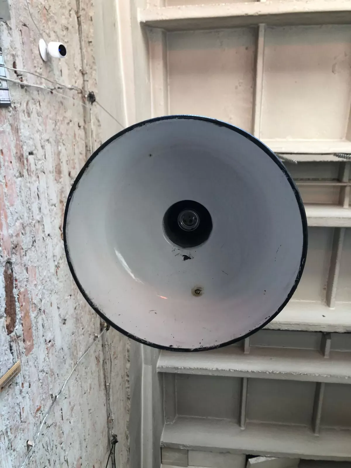 Illustration numéro 3 du produit Suspension industrielle vintage de Wikasy A23, années 1960