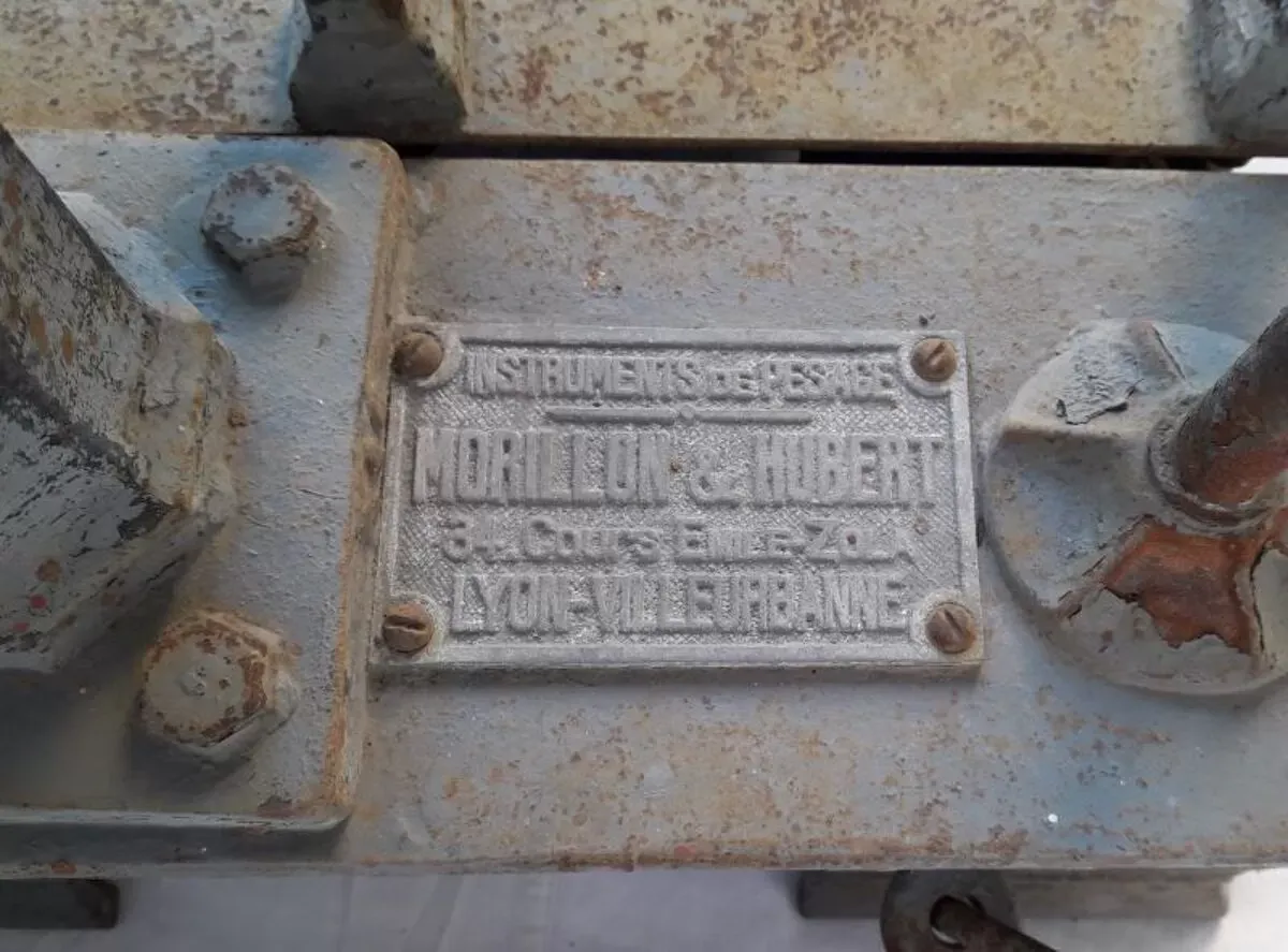 Illustration numéro 3 du produit Balance à bascule romaine 1920