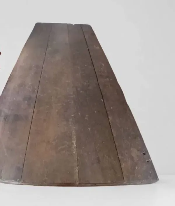 Illustration numéro 3 du produit Table à manger industrielle piètement en font