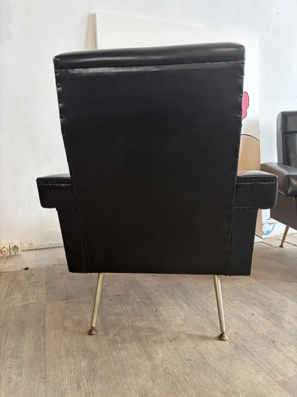Illustration numéro 3 du produit Paire de fauteuils, années 1950-60