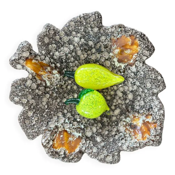 Illustration numéro 3 du produit Plateau Fat Lava années 60 Vallauris