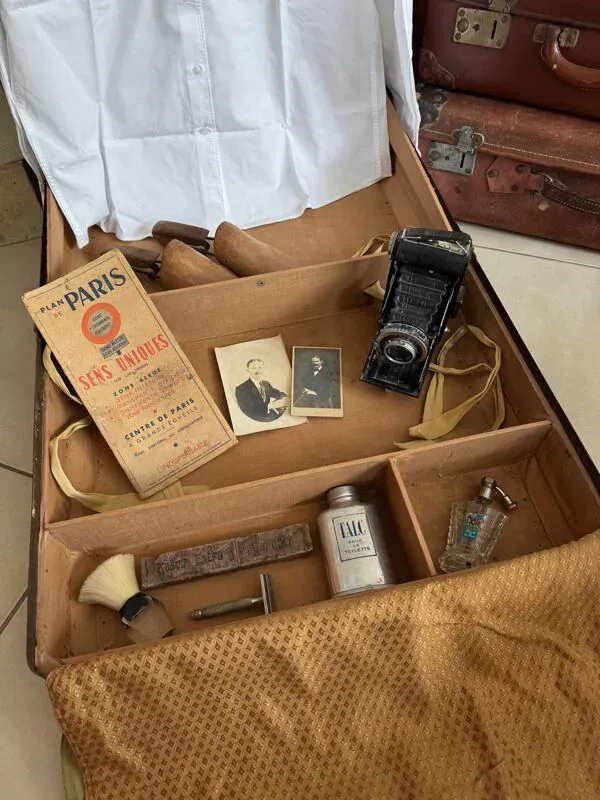 Illustration numéro 3 du produit Malle cabine, années 50