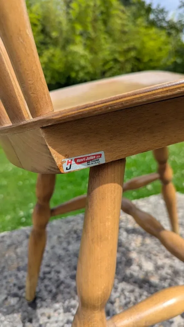 Illustration numéro 3 du produit Chaise Tacoma Bauman 60/70 Bistrot Bistro