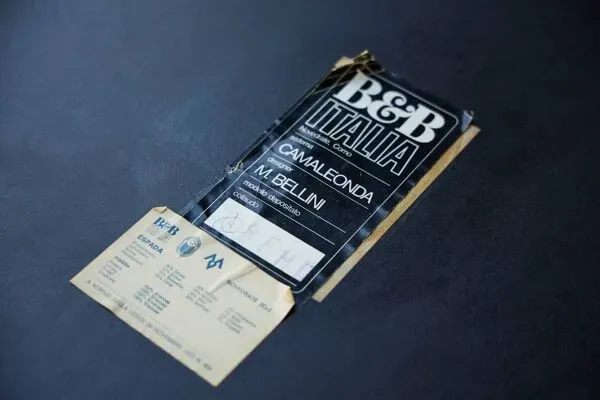 Illustration numéro 3 du produit Canapé Camaleonda en Velours Bleu par Mario Bellini pour B&B Italia, Italie, 1970s