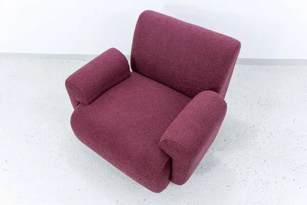 Illustration numéro 3 du produit Fauteuil vintage par Eberhard Geißler, Oelsa, Allemagne, années 1970.