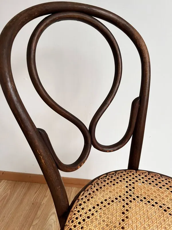 Illustration numéro 3 du produit Chaise bistrot cannage