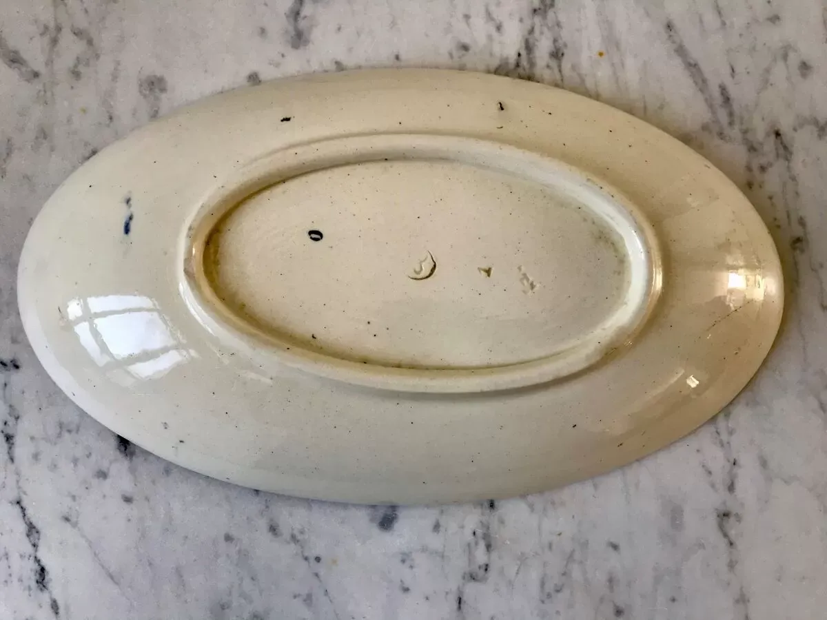 Illustration numéro 3 du produit ravier en Terre de Fer médaillon XIXème