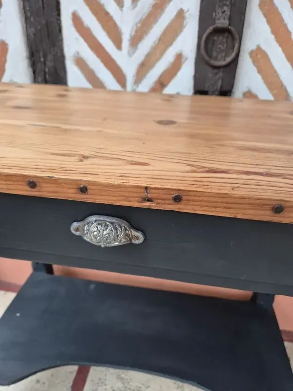 Illustration numéro 3 du produit Table console bureau bois