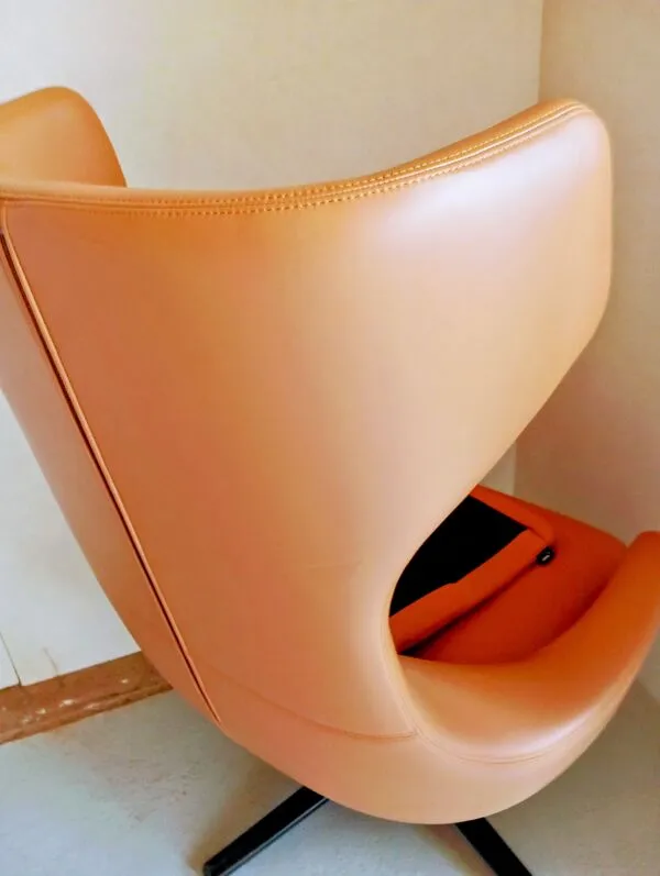 Illustration numéro 3 du produit Fauteuil lounge cuir Antonio citerio Vitra