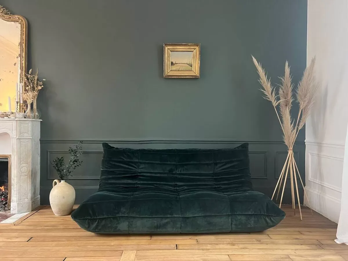 Illustration numéro 3 du produit Canapé 3 places Togo dessiné par Michel Ducaroy 1973