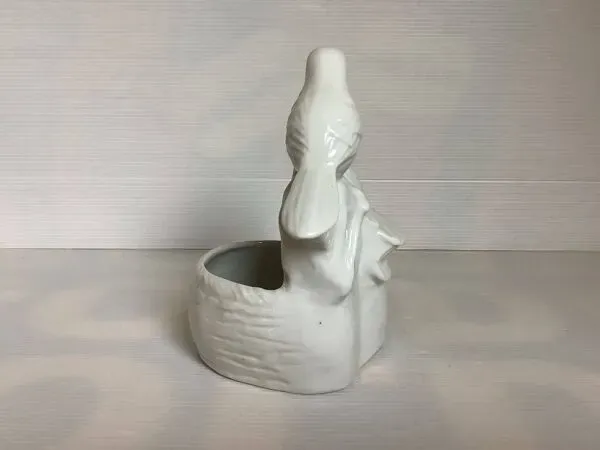 Illustration numéro 3 du produit Cache pot jardinière oiseaux zoomorphe