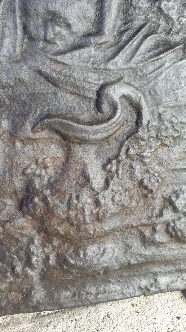 Illustration numéro 3 du produit Plaque de cheminée en fonte, 1710