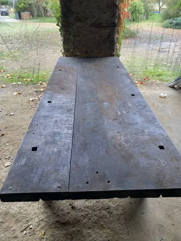 Illustration numéro 3 du produit Établi industriel forge