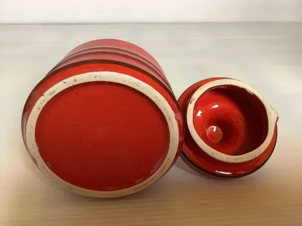 Illustration numéro 3 du produit Sucrier rouge jasba Germany